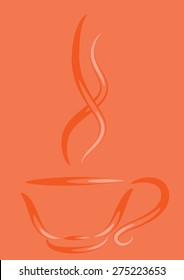 a cup of coffee or tea