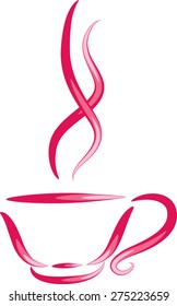 a cup of coffee or tea