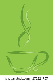 a cup of coffee or tea