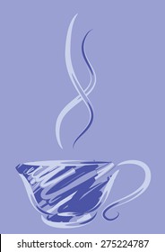 a cup of coffee or tea