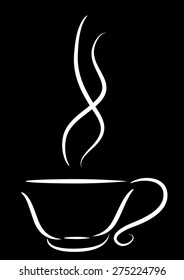 a cup of coffee or tea
