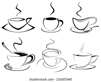 cup of coffee or tea icon