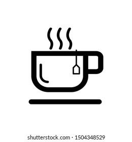 Cup of Coffee. Tea Icon Vector Design Symbol Illustration