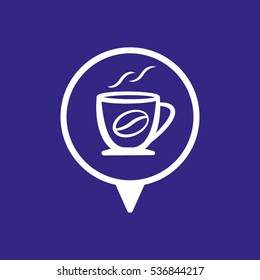 cup, coffee, tea, icon, vector illustration EPS 10