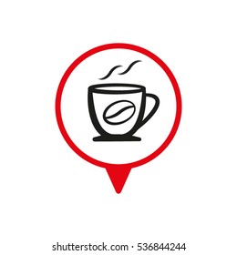 cup, coffee, tea, icon, vector illustration EPS 10
