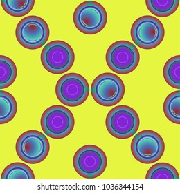 Cup of coffee or tea on background seamless pattern.