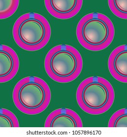Cup of coffee or tea on background seamless pattern.