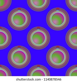 Cup of coffee or tea on background seamless pattern.