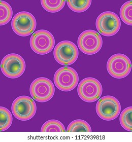 Cup of coffee or tea on background seamless pattern.