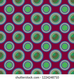 Cup of coffee or tea on background seamless pattern.