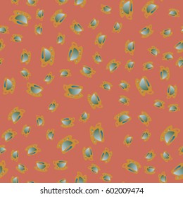 Cup of coffee or tea on background seamless pattern.