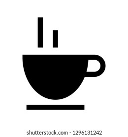 cup of coffee tea trendy favorites icon vector