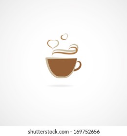 Cup Of Coffee, Vector