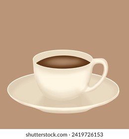Cup of Coffee Vector Art