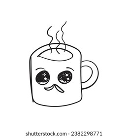 cup of coffee vector design