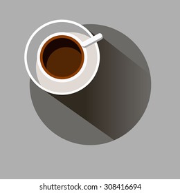 cup coffee vector drink espresso icon tea