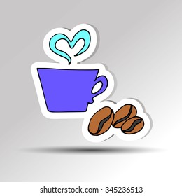 cup coffee vector drink espresso icon tea