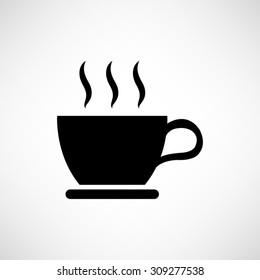 cup of coffee - vector icon