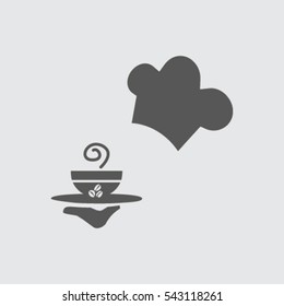  cup of coffee. vector icon