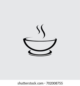 Cup of coffee vector icon