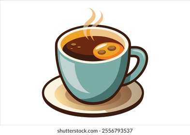 cup of coffee vector,  icon vector illustration, cup of coffee silhouette of a cup of coffee  isolated on a white background, eps, png,   vector, silhouette,