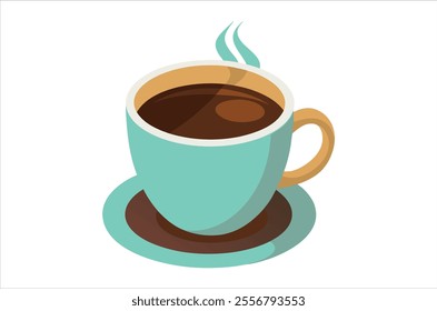 cup of coffee vector,  icon vector illustration, cup of coffee silhouette of a cup of coffee  isolated on a white background, eps, png,   vector, silhouette,