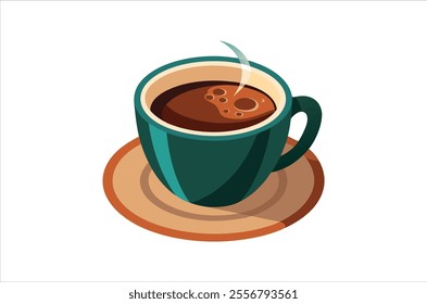 cup of coffee vector,  icon vector illustration, cup of coffee silhouette of a cup of coffee  isolated on a white background, eps, png,   vector, silhouette,