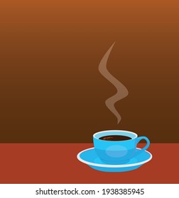 cup of coffee, vector illustration