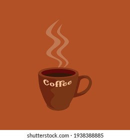 Cup Of Coffee, Vector Illustration