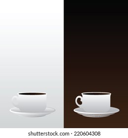 cup of coffee vector illustration