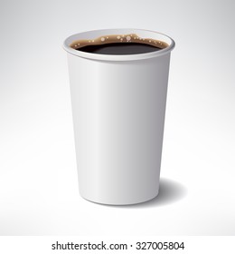 Cup of coffee vector illustration.