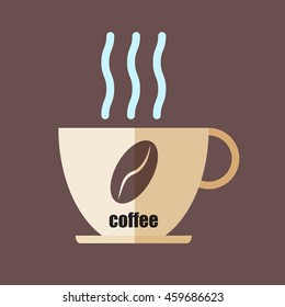 The cup of coffee vector illustration, vector