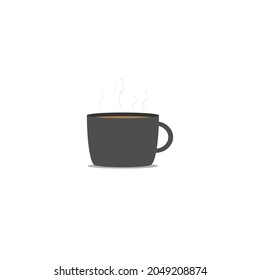 a Cup of coffee vector illustration, simple cup for your design in any purpose.