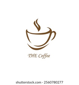 cup of coffee vector template