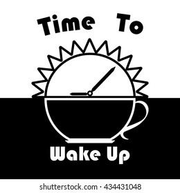 Cup of coffee and watch the show at five minutes past nine in the side view.