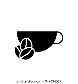 Cup of coffee.vector illustration.