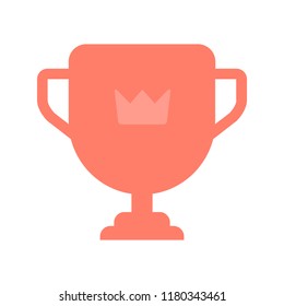 Cup with crown sign 