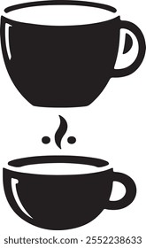 Cup design with white background, vector illustration
