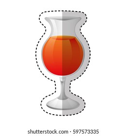 cup drink beverage icon vector illustration design