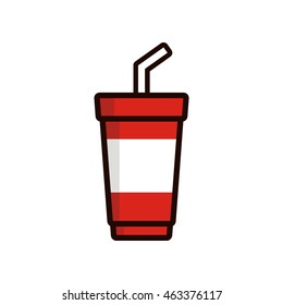 A Cup Of Drink Illustration Vector