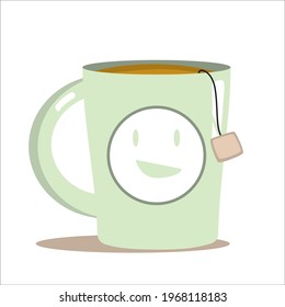 Cup of drink is ready for you.