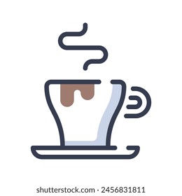 taza de espresso Vector icono ilustración