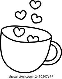 A Cup Filled with Hearts