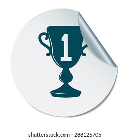 cup for first place icon