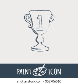 cup for first place icon