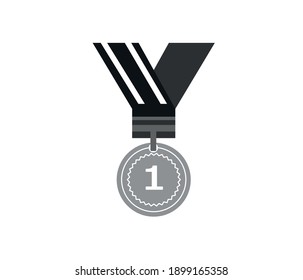 Icono plano de la copa. medalla del primer premio. Pixel es perfecto. Para móvil y web.
