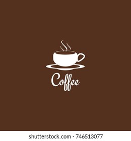 Cup of fresh coffee. Vector illustration.