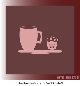 cup and fruitcake