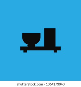 cup and glass icon vector