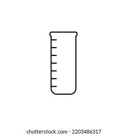 plantilla de logotipo de Ilustración de Ilustración del Vector de Icono de taza, vidrio, laboratorio. Idóneo Para Muchos Fines.